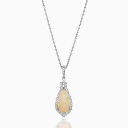Storybook Opal Diamond Necklace