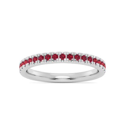 Prism Row Gemstone Ring