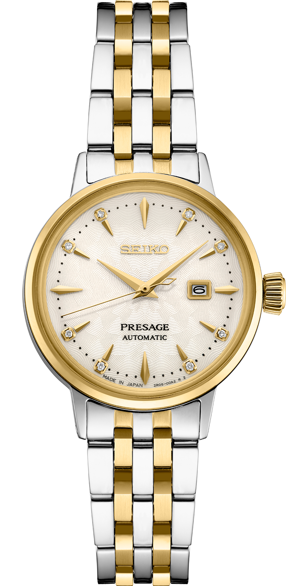 Ladies SEIKO Two Tone Diamond PRESAGE SRE010