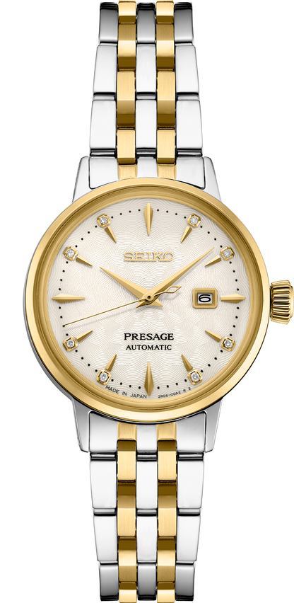 Ladies SEIKO Two Tone Diamond PRESAGE SRE010