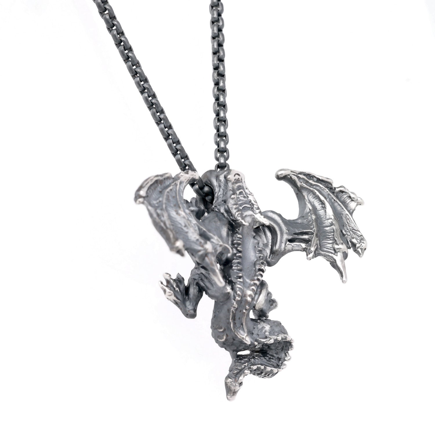 Georgie the Dragon Winged Flight Necklace