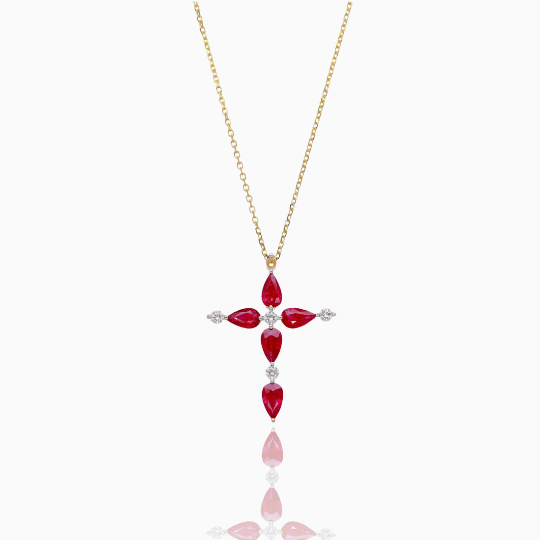 Ruby Grace Diamond Cross