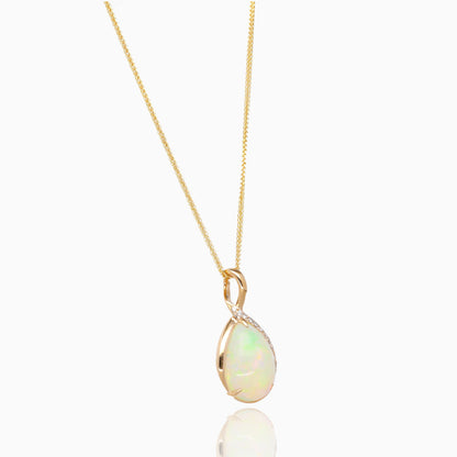 Ethereal Light Opal Necklace