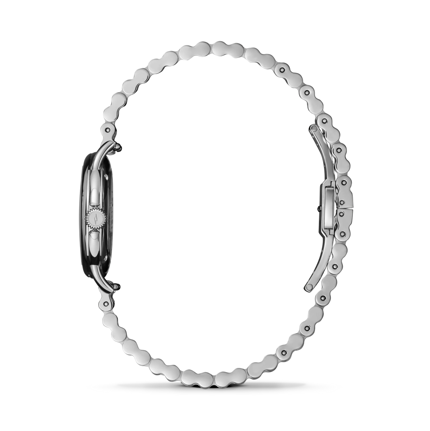 SHINOLA Ladies Runabout Silver Tone Watch