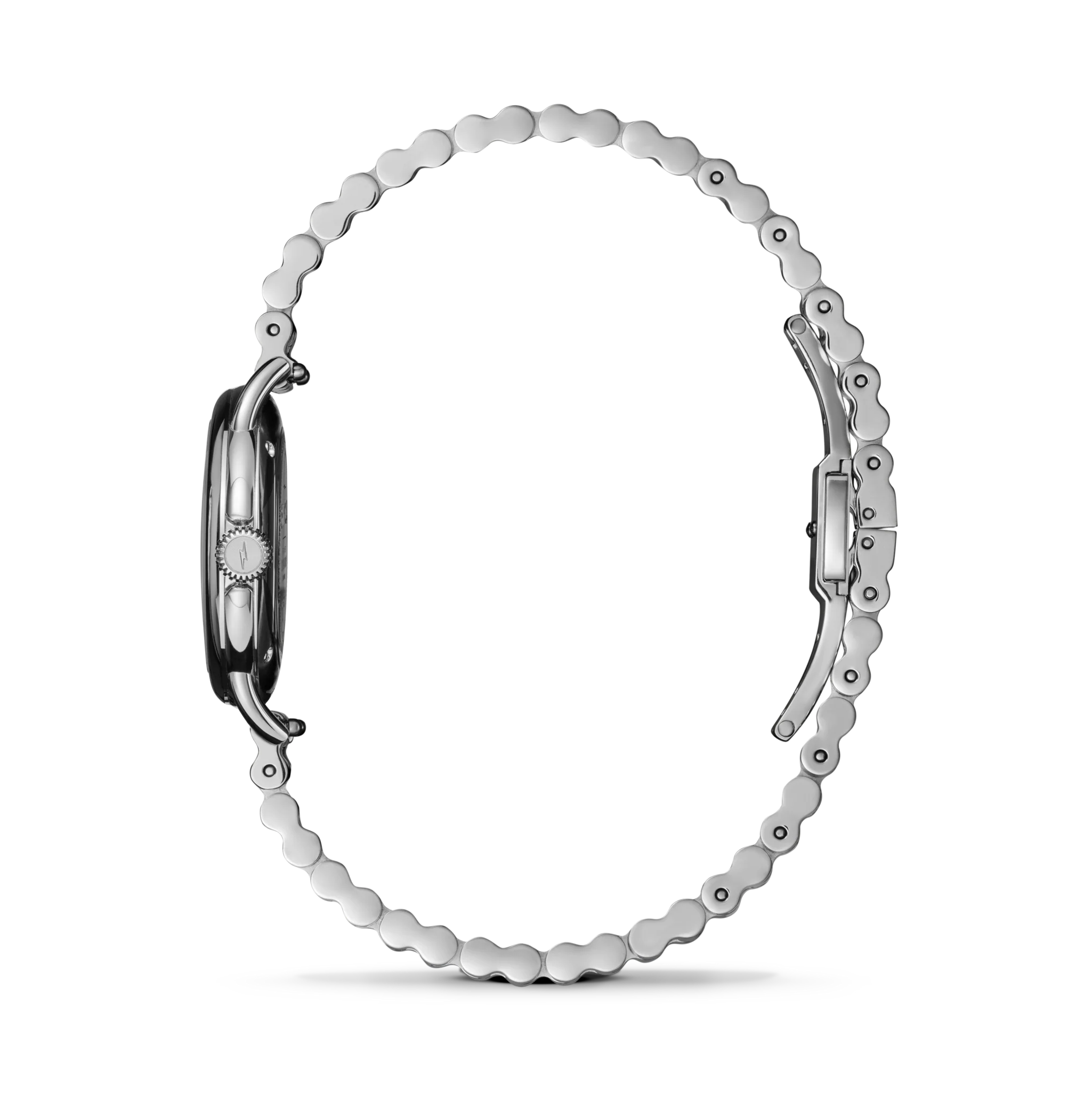 SHINOLA Ladies Runabout Silver Tone Watch