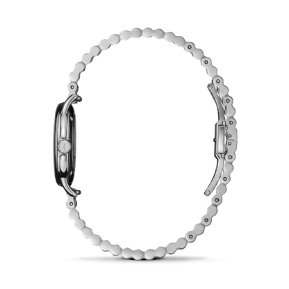 SHINOLA Ladies Runabout Silver Tone Watch