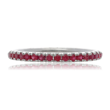 Prism Row Gemstone Ring