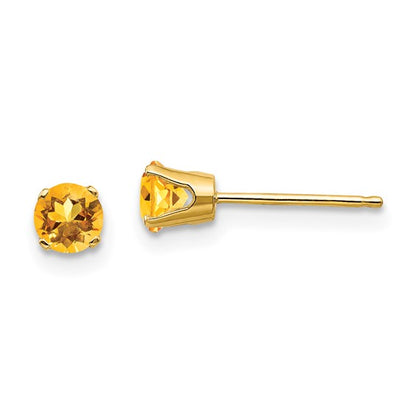 Love in Every Month Gold Birthstone Earrings