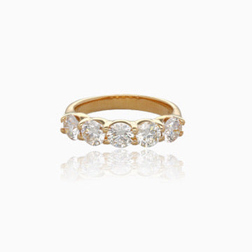 Five Star Diamond Ring