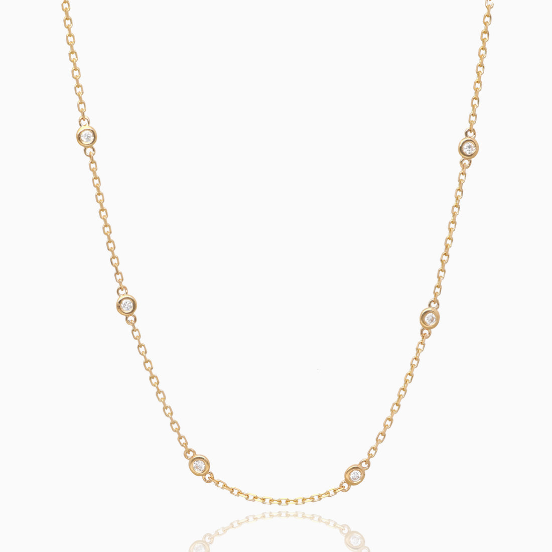Diamond Dewdrop Necklace