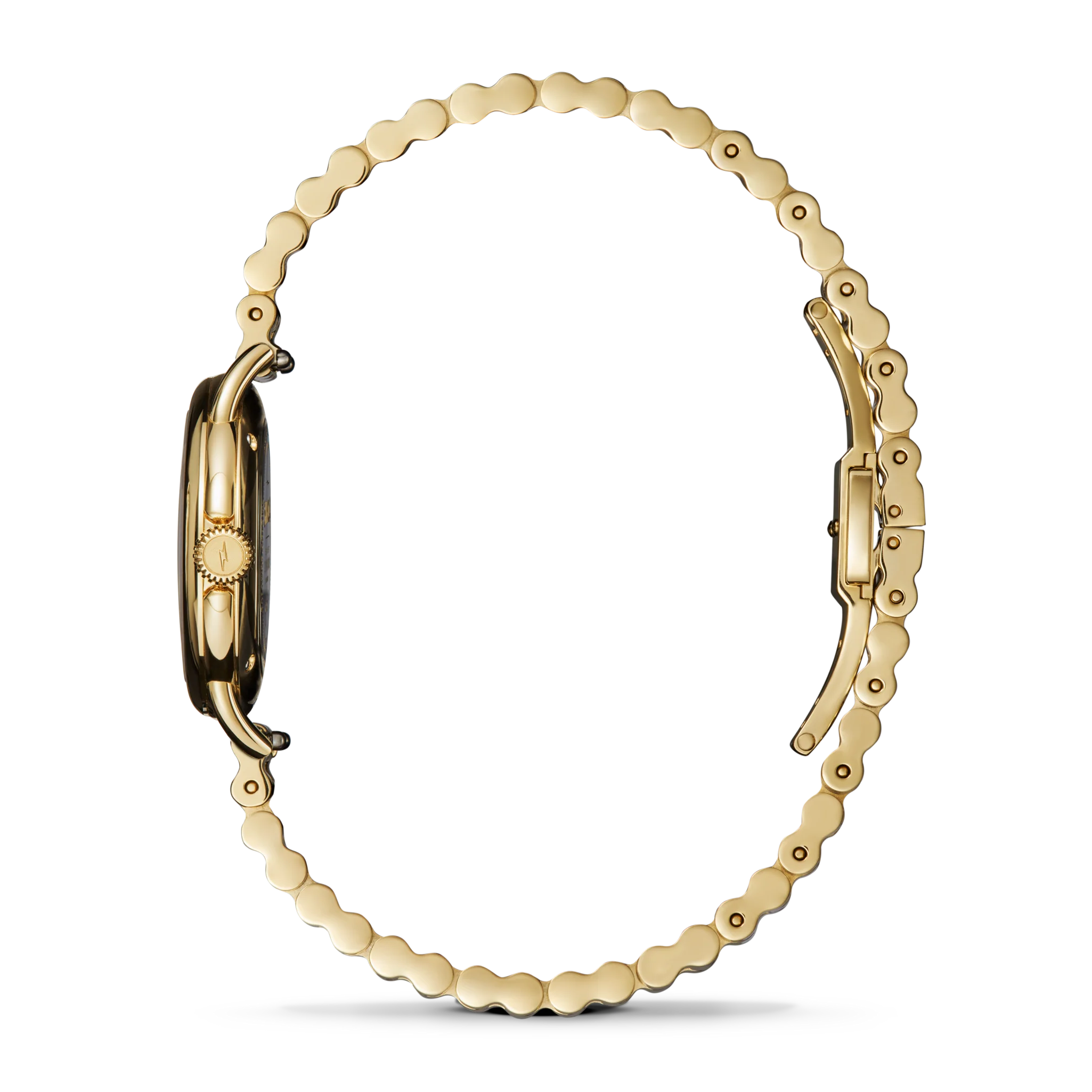 SHINOLA Ladies Runabout Gold Tone Watch