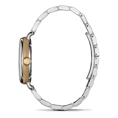 SHINOLA Ladies Birdy Two Tone Watch