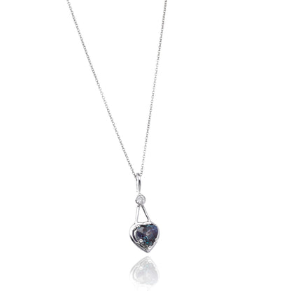 Love in June Alexandrite Pendant