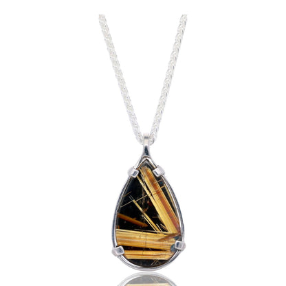 Mesmerize Pendant in Rutile Quartz