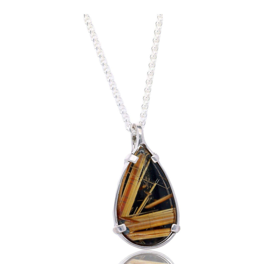 Mesmerize Pendant in Rutile Quartz