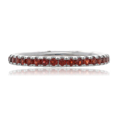 Prism Row Gemstone Ring