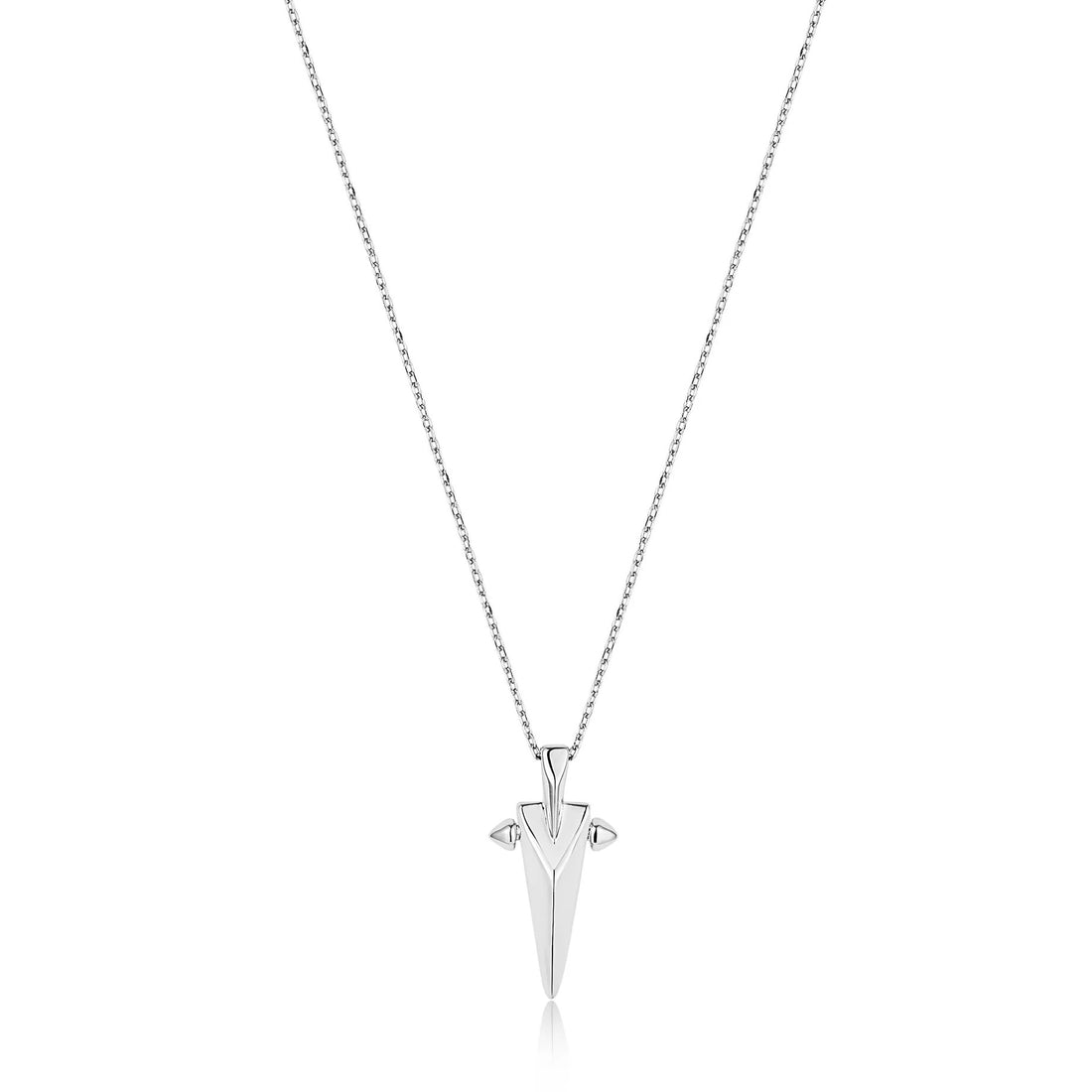 Geometric Point Pendant Necklace