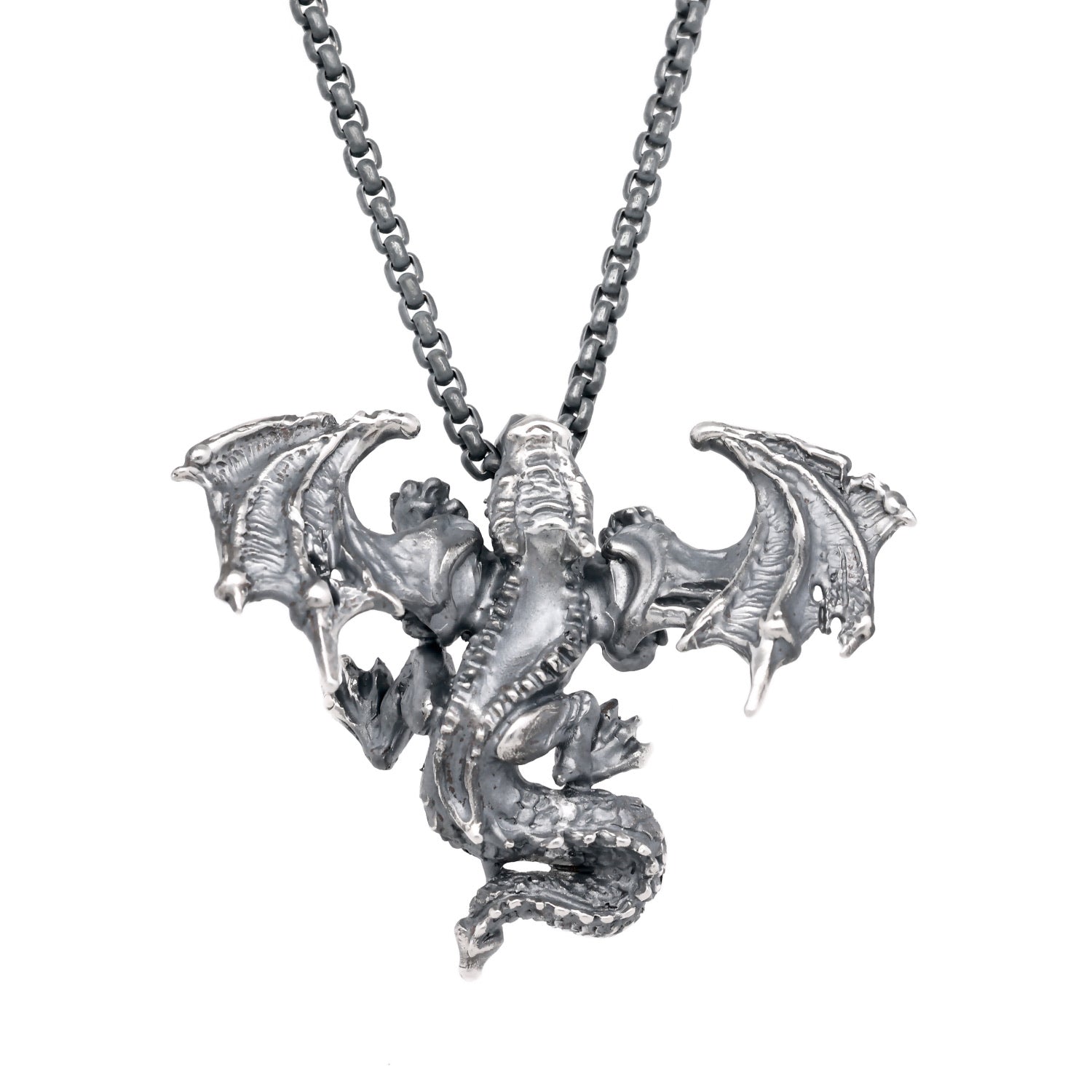 Georgie the Dragon Winged Flight Necklace
