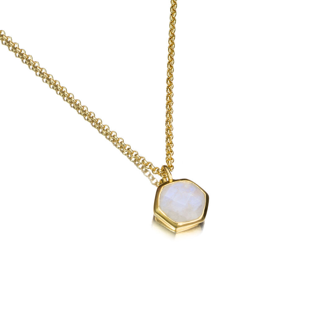Atlas Hexagonal Moonstone Bezel