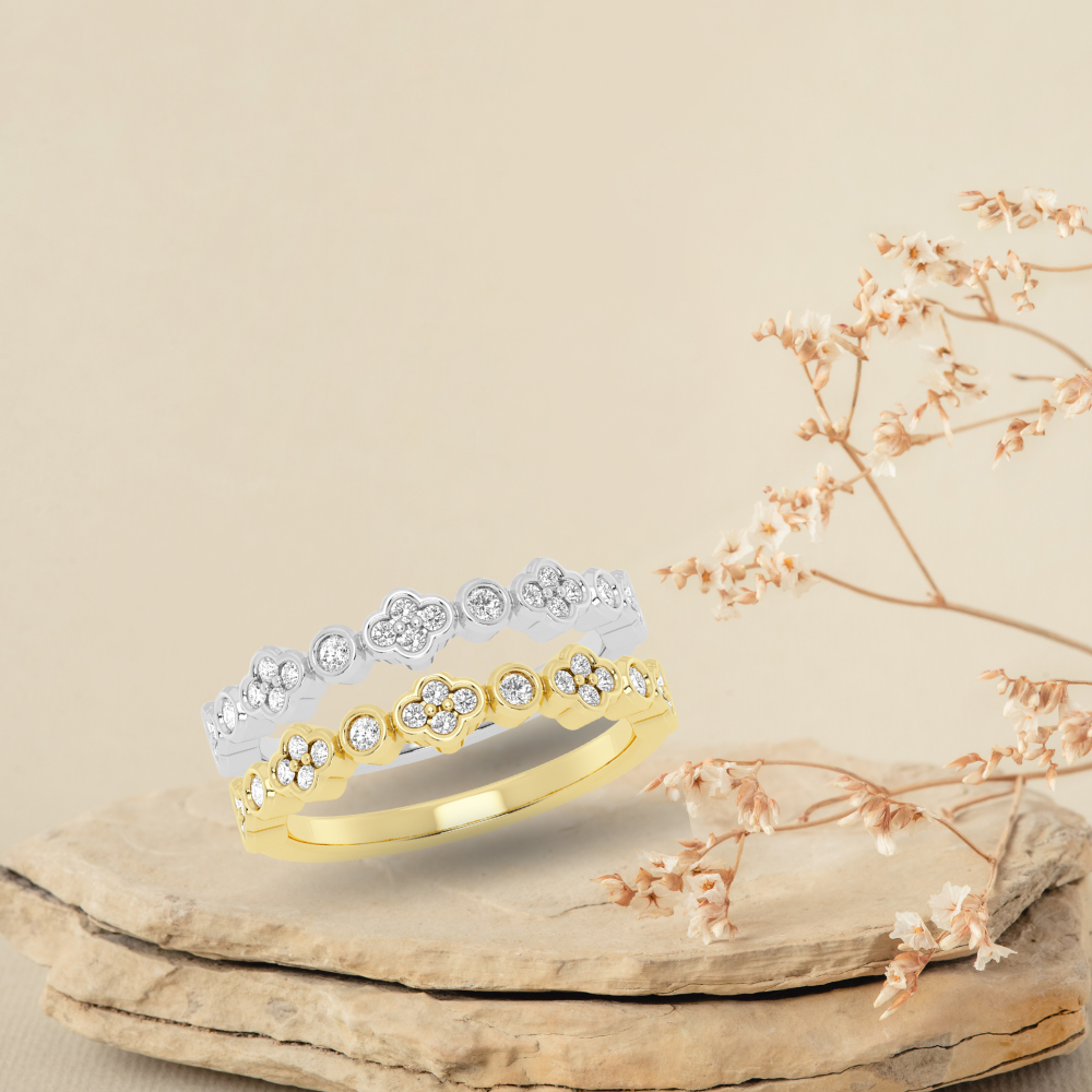 Floral Romance Diamond Dew Band