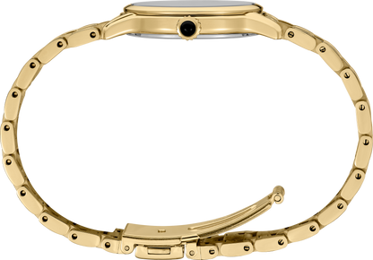 Ladies SEIKO Diamond GP Stainless Steel Champagne Watch SRZ552