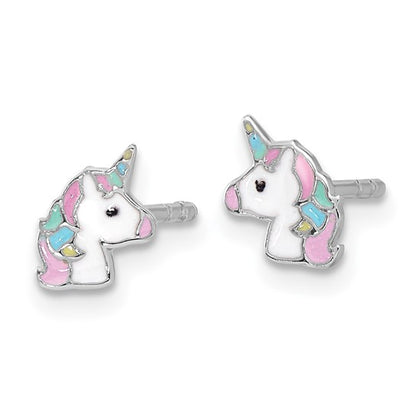 Dreamcore Unicorn Sterling Silver Stud Earrings