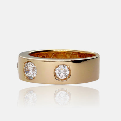 Legacy Three-Stone Diamond Band