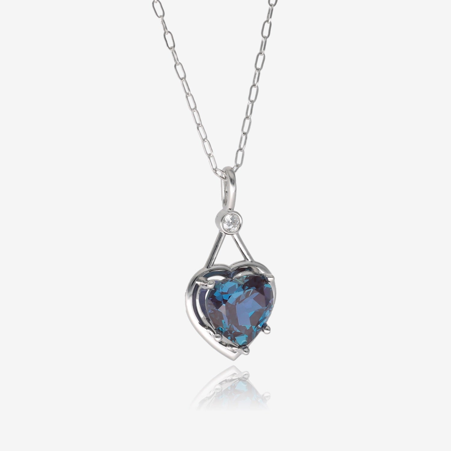 Love in June Alexandrite Pendant