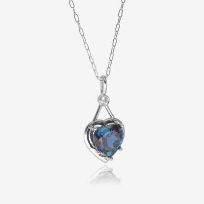 Love in June Alexandrite Pendant