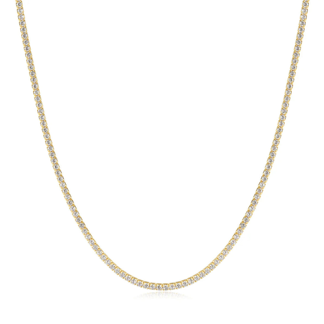 Gold Pavé Necklace