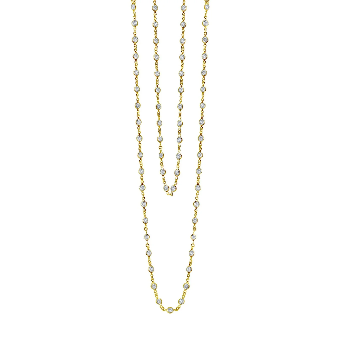 Dazzling Station Round Sparkle Chain