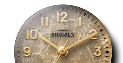 SHINOLA Ladies Petoskey Yellow Runabout Watch