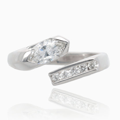 Married To Marquise Diamond Ring