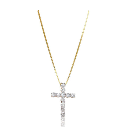 Divine Light Diamond Cross