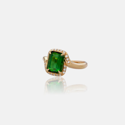 Enchanted Grove Green Tourmaline Ring