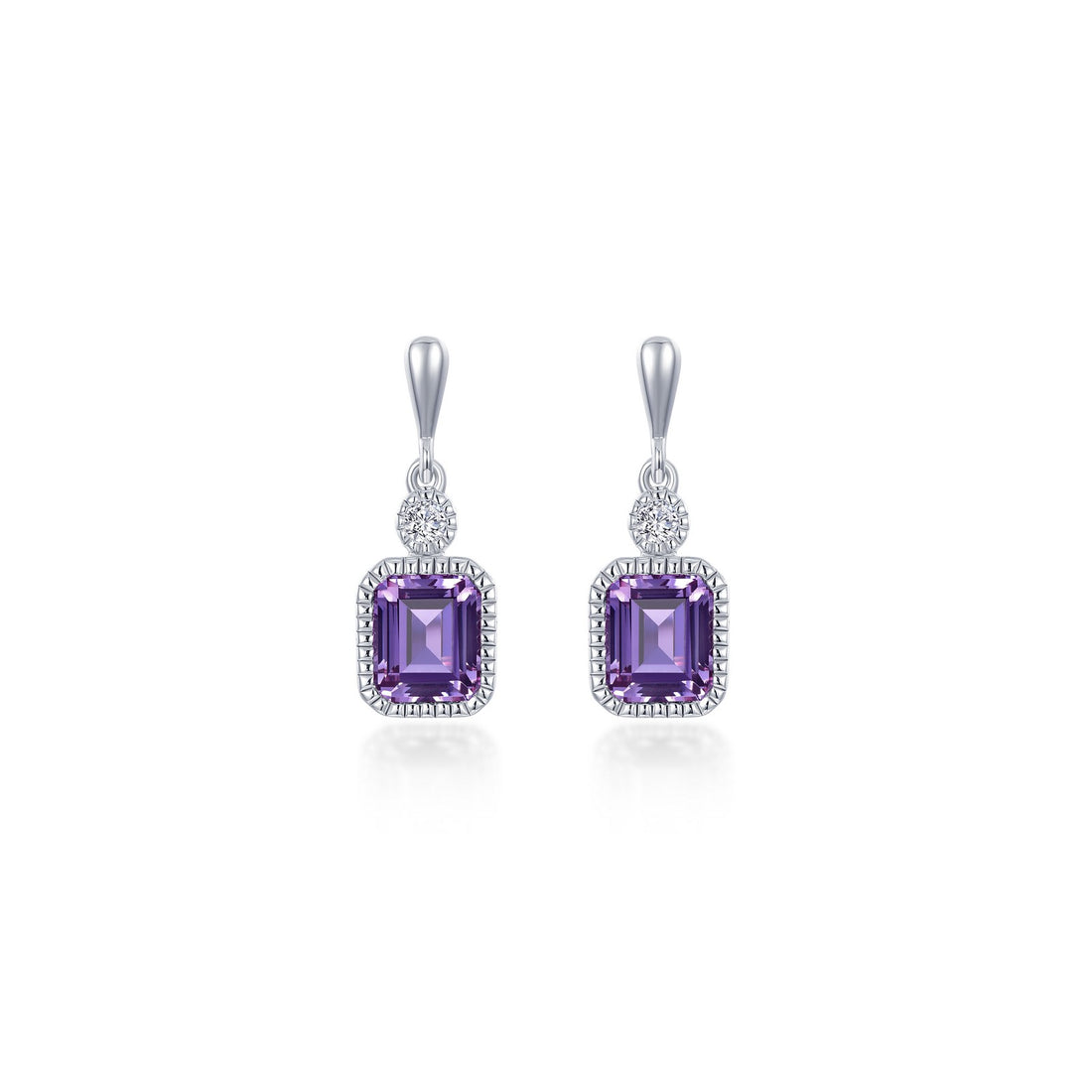 February Birthstone Earrings