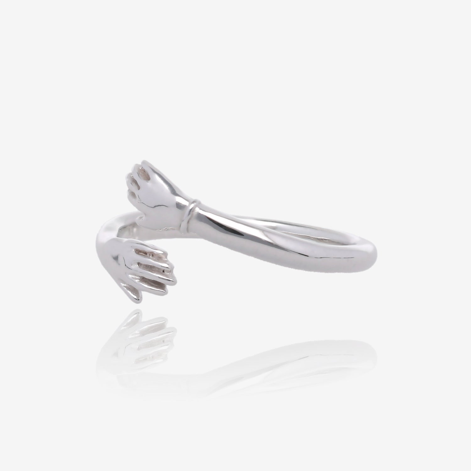 Silver Hug Ring