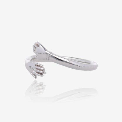 Silver Hug Ring