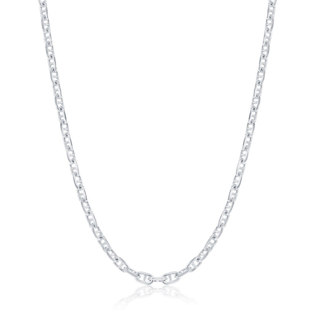 Anchored in Style Sterling Silver Chain