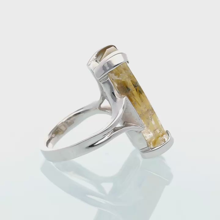 First Contact Star Rutile Quartz Ring