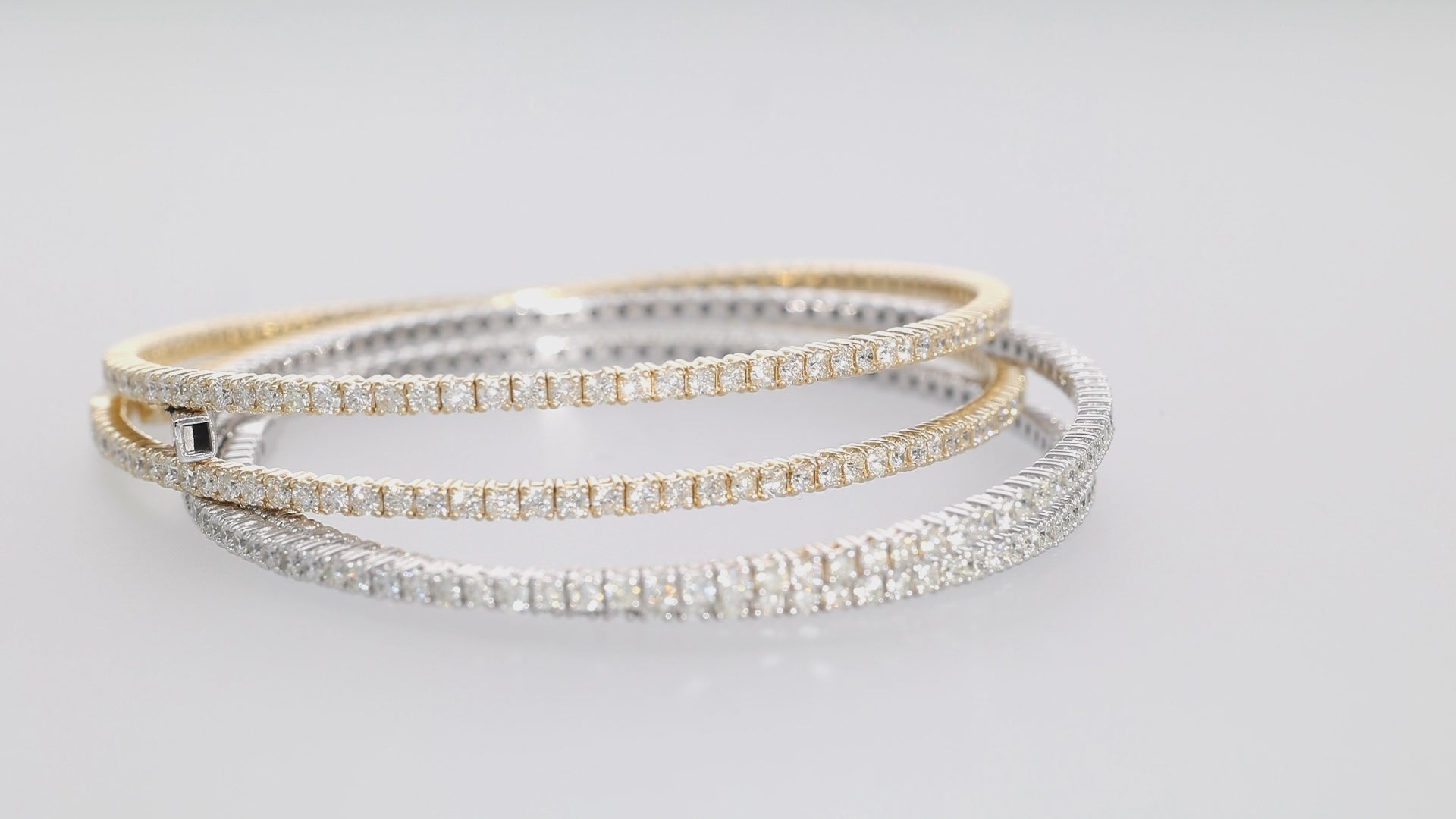 Double The Love Double Wrap Diamond Bracelet