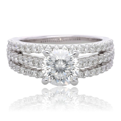 Triple Row Wedding Set