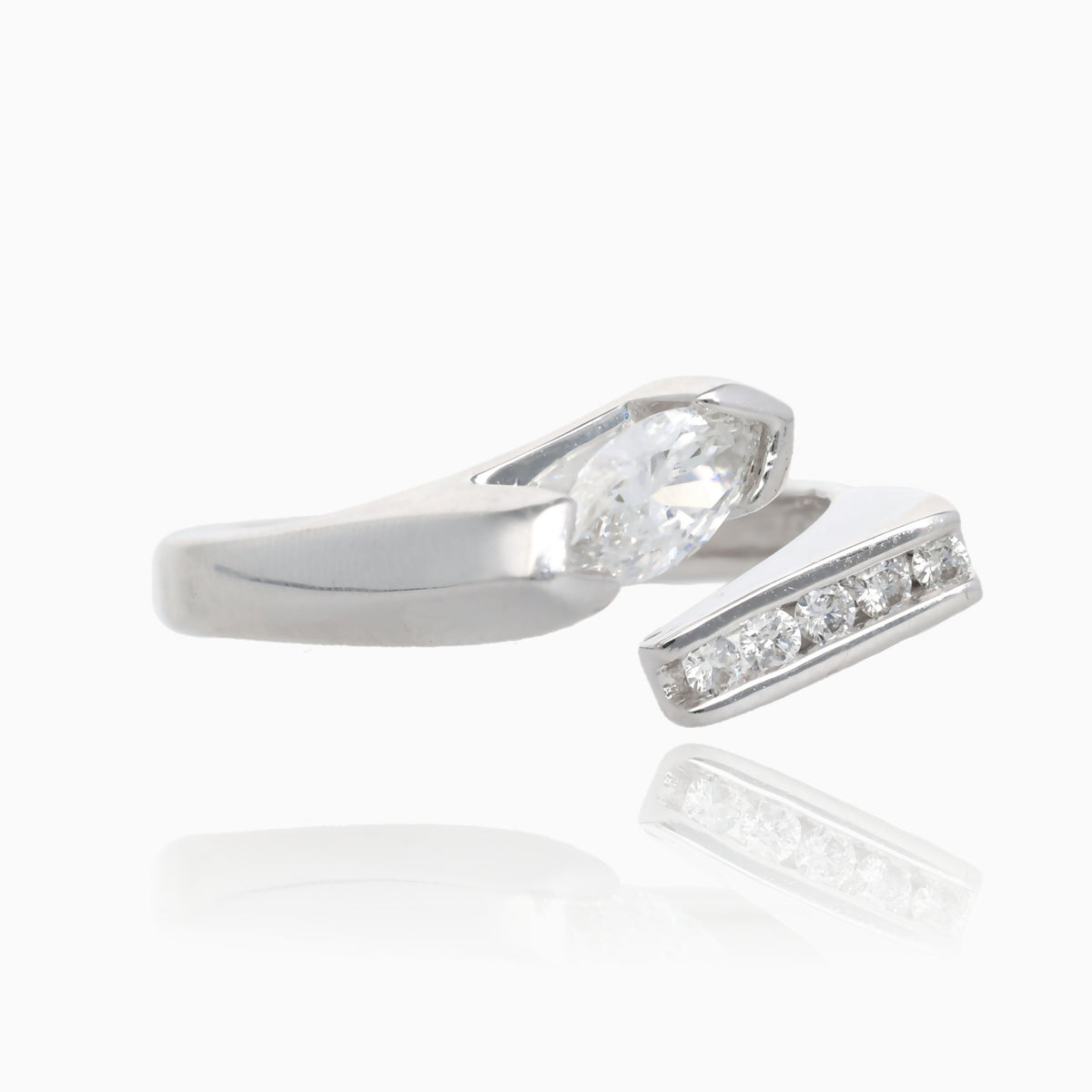Married To Marquise Diamond Ring