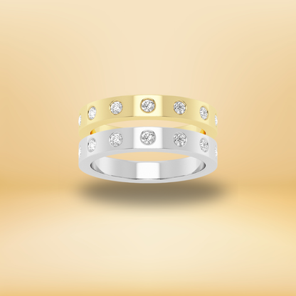 Flushed With Love Diamond Band