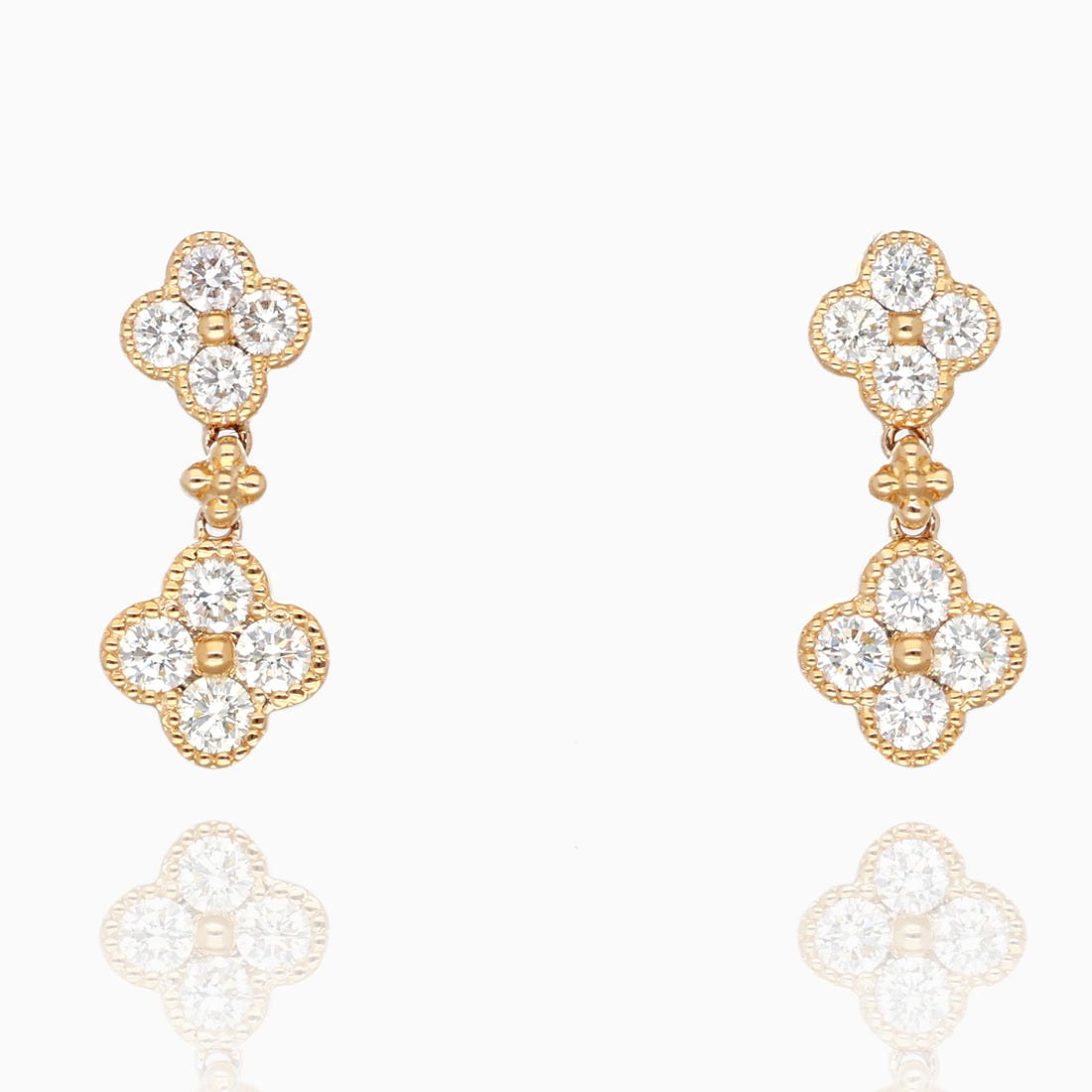 Lucky Luxe Diamond Earrings
