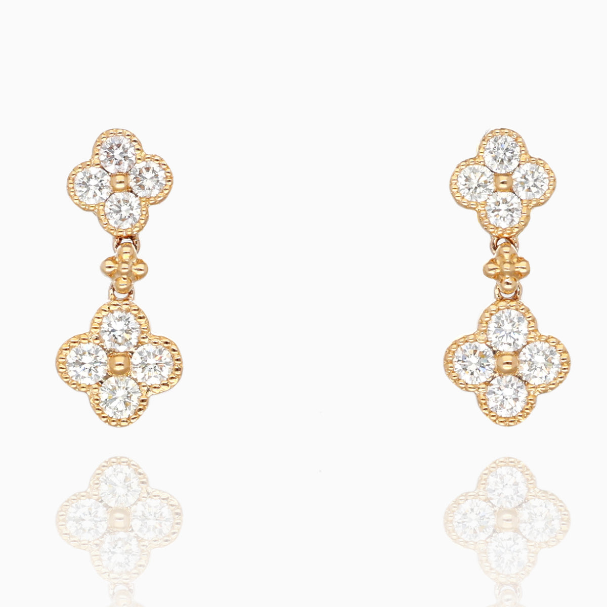 Lucky Luxe Diamond Earrings
