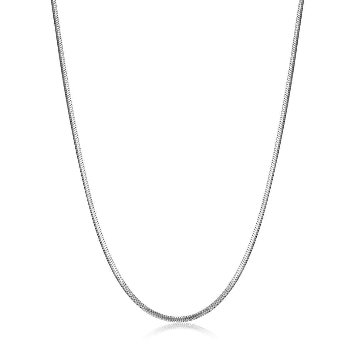 Silver Snake Chain Necklace