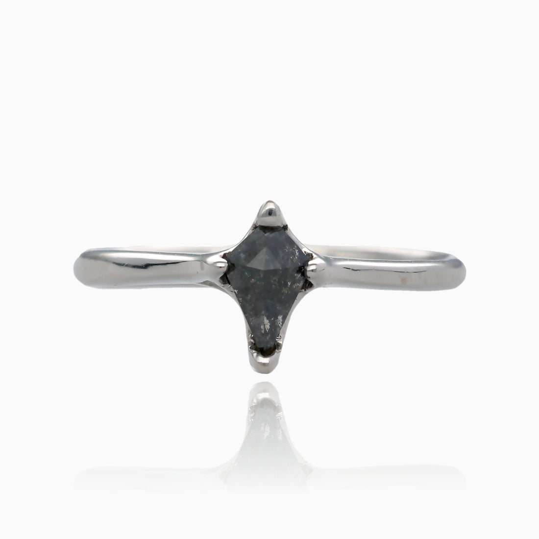 .41ct Enchantment Kite Shape Ring Set