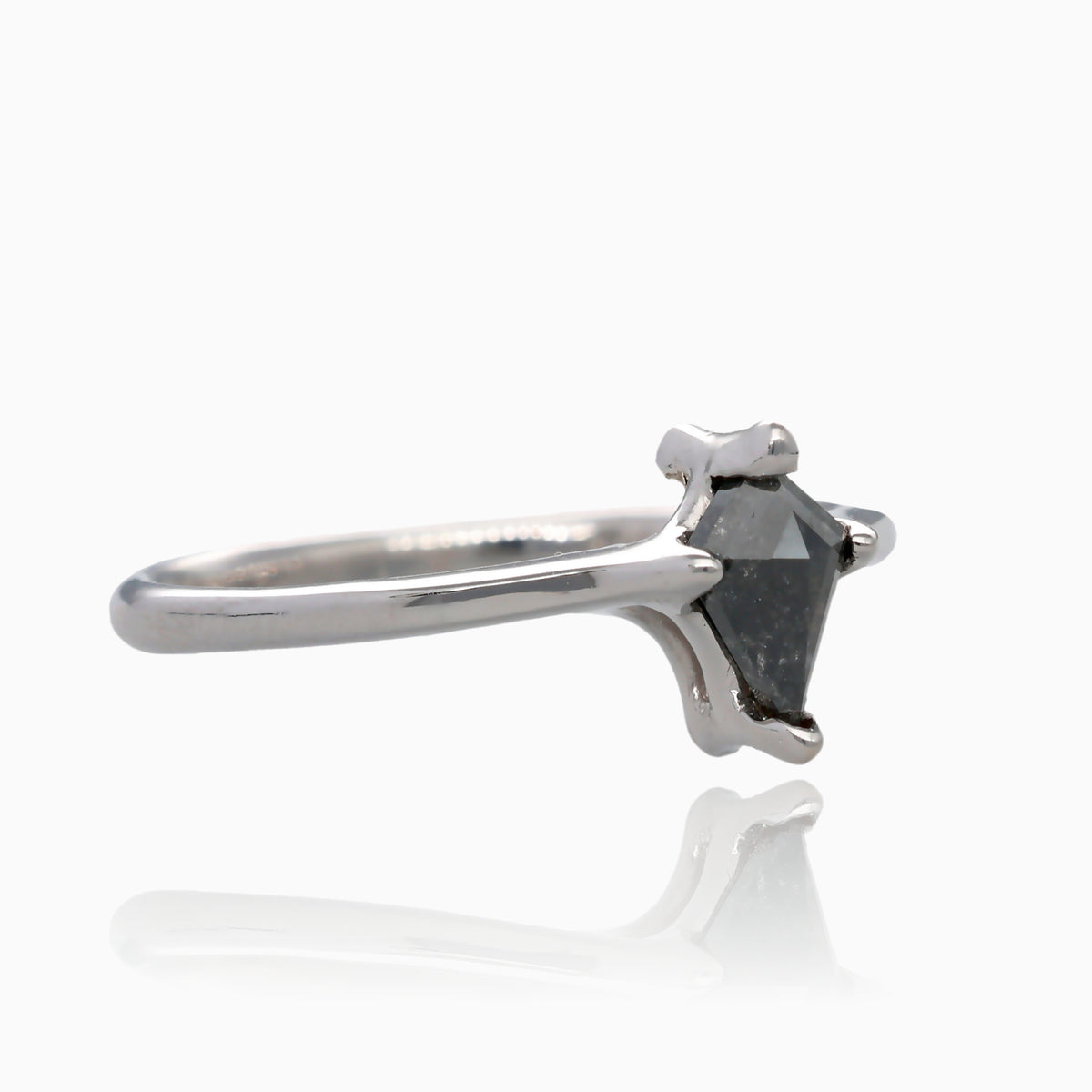 .41ct Enchantment Kite Shape Ring Set