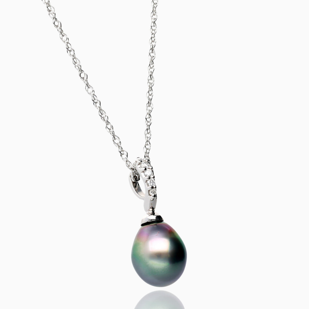 Midnight Tide Tahitian Pearl Necklace